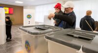 Выборы в Молдове, фото - EPA/DUMITRU DORU