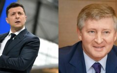 Владимир Зеленский и Ринат Ахметов