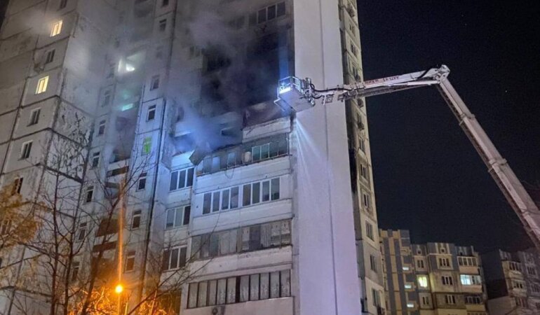 Удар по Києву