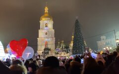Новый год в Киеве, карантин в Украине, коронавирус