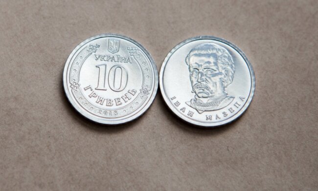Нацбанк вводит в обращение 10-гривневую монету
