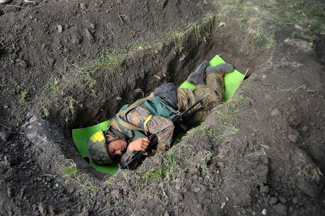 отдых украинского военного