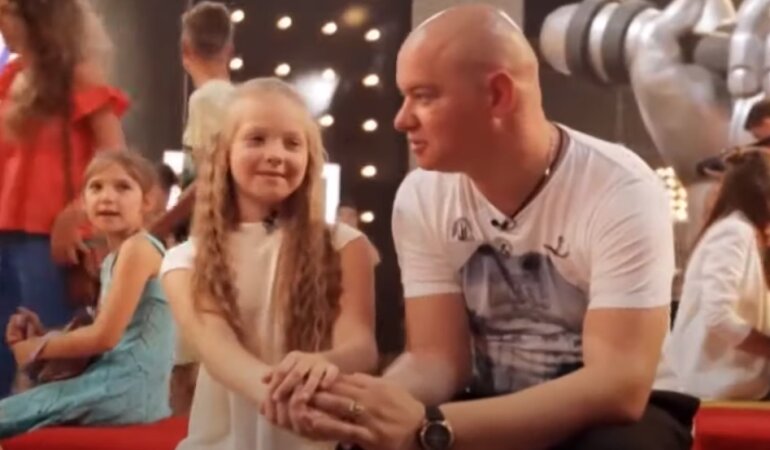 Евгений Кошевой с дочерью Варварой