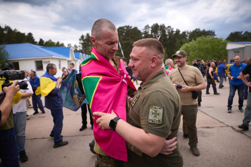 Обмін полоненими / Фото: Телеграм Володимира Зеленського