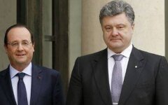 петр порошенко франсуа олланд