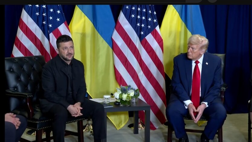 Володимир Зеленський та Дональд Трамп
