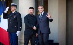 Владимир Зеленский и Эмманюель Макрон