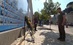 Владимир Зеленский в Ден памяти погибших защитников и защитниц