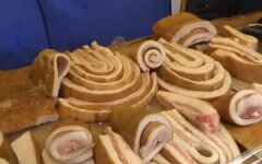 Сало в Украине, продукты в Украине, цены на продукты