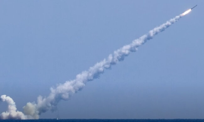 Пуск "Калібра" з корабля