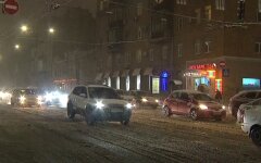 Снегопад, Киев, погода