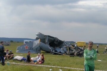 В России разбился самолет с людьми, много жертв: видео