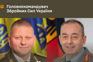 Валерій Залужний та Карстен Бройєр, Україна, Німеччина