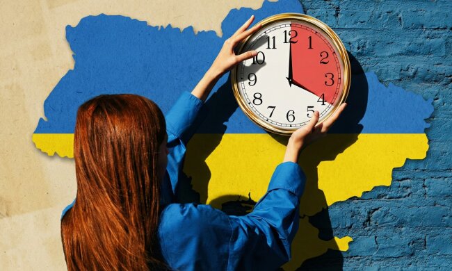 Переведення часу в Україні