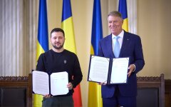 Владимир Зеленский и Клаус Йоханнис