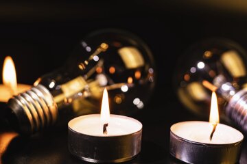 Отключение света в Украине