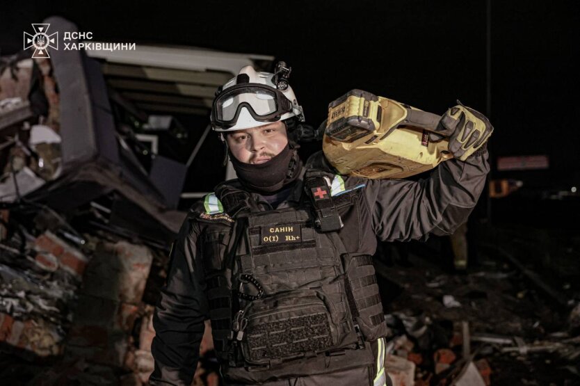 Удар по Харьковской области