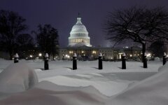 снегопад в сша