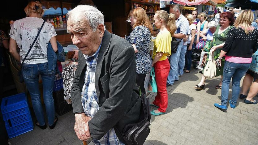 пенсионеры Донбасса