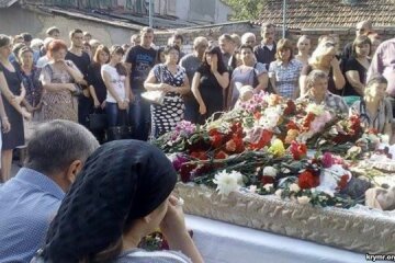 похороны медиков в Крыму
