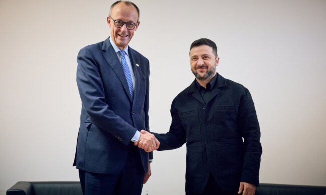 Володимир Зеленський та Фрідріх Мерц