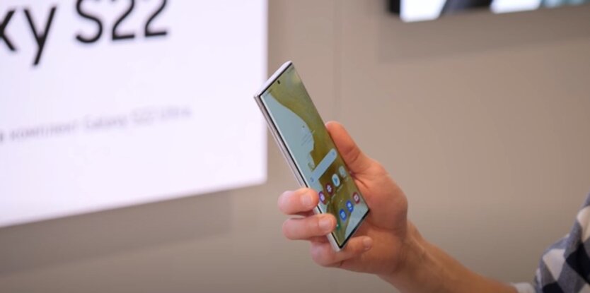 Samsung Galaxy S22, тест на прочность