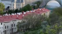 Удар по Одессе 29 апреля: горит "замок Гарри Поттера"