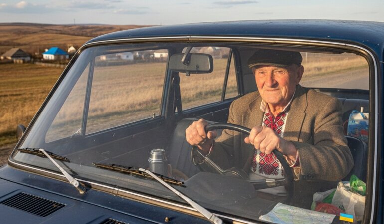 Пенсионер за рулем