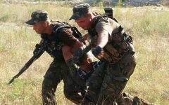 военные учения растяжка