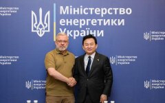 Герман Галущенко і Вон Хі Рьонг