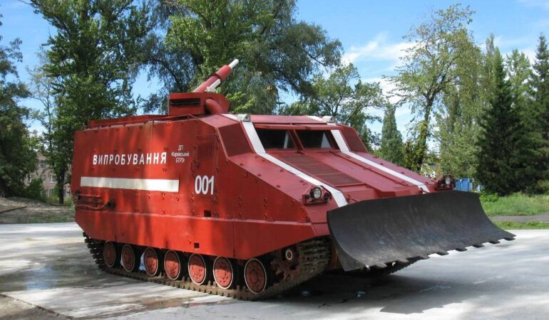 пожарный танк