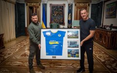 Владимир Зеленский и Андрей Шевченко