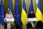 Владимир Зеленский и Роберта Мецола