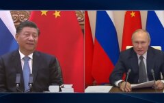 Си Цзиньпин и Владимир Путин, вторжение в Украину, Китай, Россия, Олимпийские игры