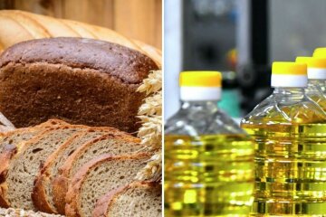 Цены на хлеб и подсолнечное масло