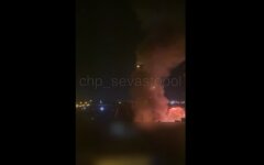 Атака на судоремонтный завод им. Орджоникидзе в Севастополе