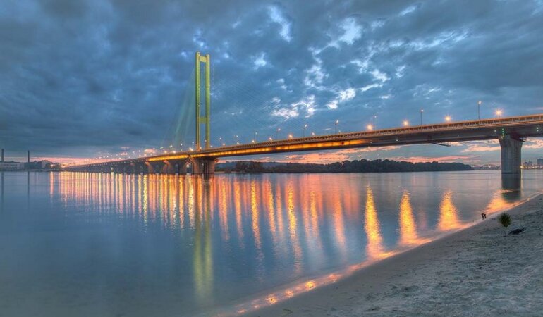 Киев Московский мост