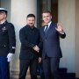 Владимир Зеленский и Эмманюель Макрон