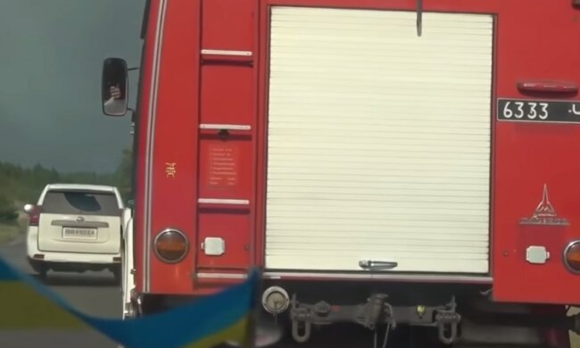 Новый пожар в Луганской области,Пожар в Северодонецке,Тушение пожара