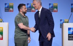 Владимир Зеленский и Йенс Столтенберг