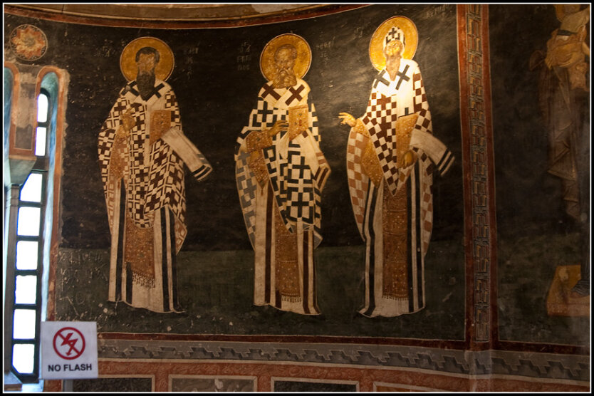 Византийские фрески