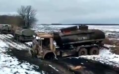Под Прилуками уничтожена колонна бензовозов оккупантов: видео
