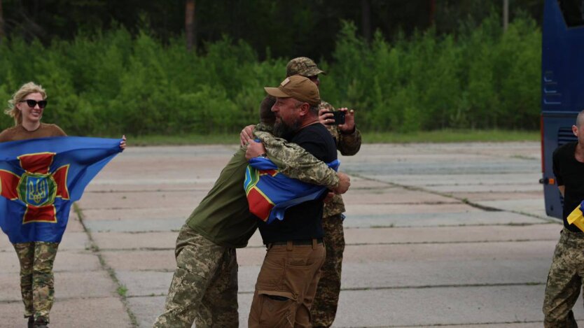 Обмін полоненими / Фото: Телеграм Володимира Зеленського