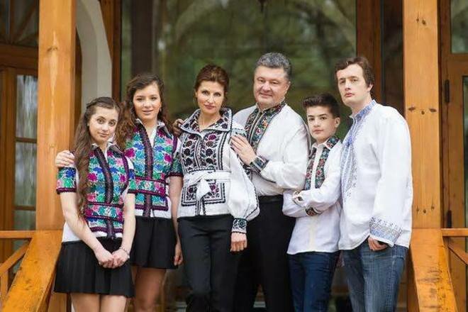 семья Порошенко