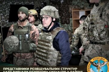 Представители разведки НАТО на Донбассе в зоне ООС