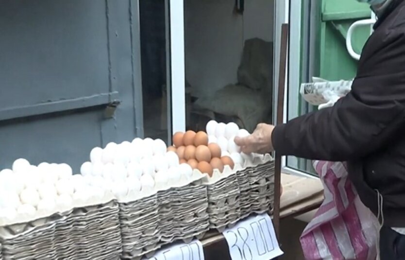 Цены на продукты в Украине, цены на яйца, подорожание