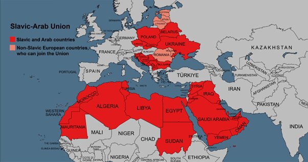 Геополитика Украины: славянско-арабский союз - альтернативная стратегия для Восточной Европы