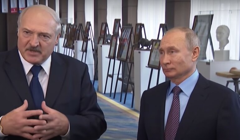 Лукашенко и Путин