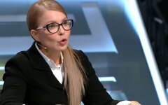 лидер партии "Батькивщина", Юлия Тимошенко