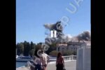 Ракетний удар по штабу ЧФ РФ у Севастополі